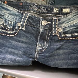 Miss Me Cuffed Capri